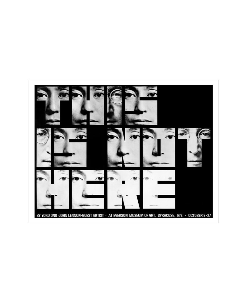 John Lennon This is Not Here Litho $16.53 Decor