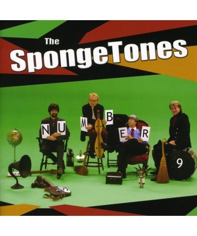 The Spongetones NUMBER 9 CD $14.00 CD