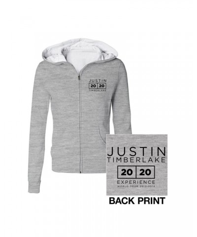 Justin Timberlake The 20/20 Experience World Tour Classic Gray Jrs Hoodie $5.07 Sweatshirts