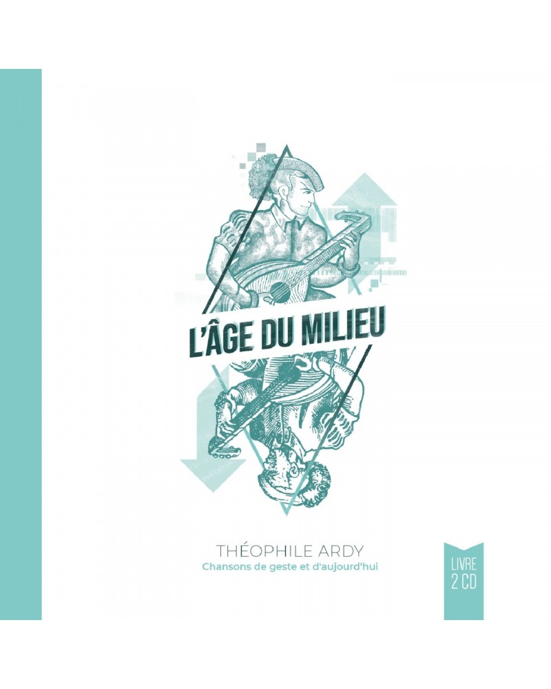 Théophile Ardy L'AGE DU MILIEU - THEOPHILE ARDY (LIVRE CD) $6.60 CD