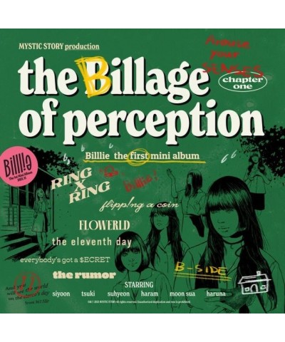 Billlie BILLAGE OF PERCEPTION: CHAPTER ONE CD $8.32 CD