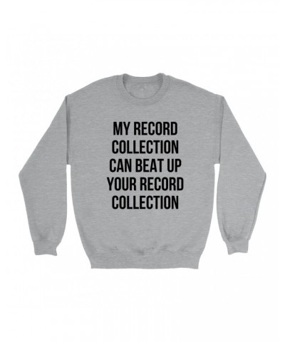 Music Life Sweatshirt | Record Collection Bully Sweatshirt $8.04 Sweatshirts