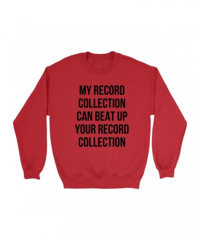 Music Life Sweatshirt | Record Collection Bully Sweatshirt $8.04 Sweatshirts