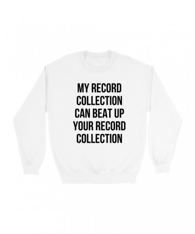 Music Life Sweatshirt | Record Collection Bully Sweatshirt $8.04 Sweatshirts