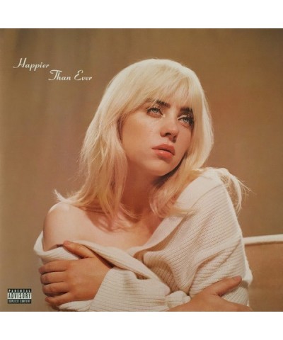 Billie Eilish Happier Than Ever Vinyl Record $10.99 Vinyl