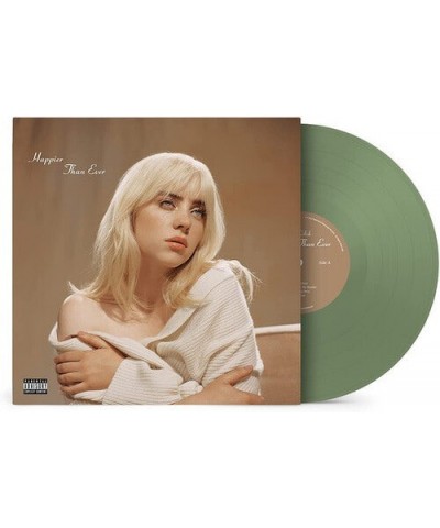 Billie Eilish Happier Than Ever Vinyl Record $10.99 Vinyl