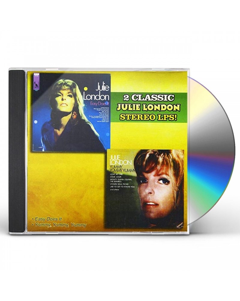 Julie London EASY DOES IT / YUMMY YUMMY YUMMY CD $13.64 CD