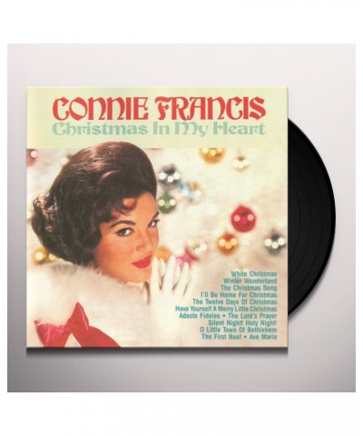 Connie Francis Christmas In My Heart Vinyl Record $7.04 Vinyl