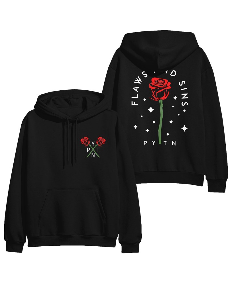 payton Flaws & Sins Hoodie - Black $11.75 Sweatshirts