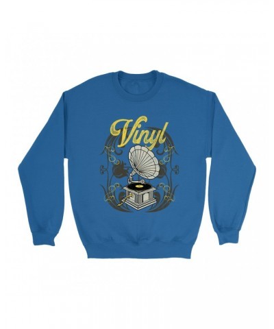 Music Life Sweatshirt | Only Vintage Vinyl Sweatshirt $13.52 Sweatshirts