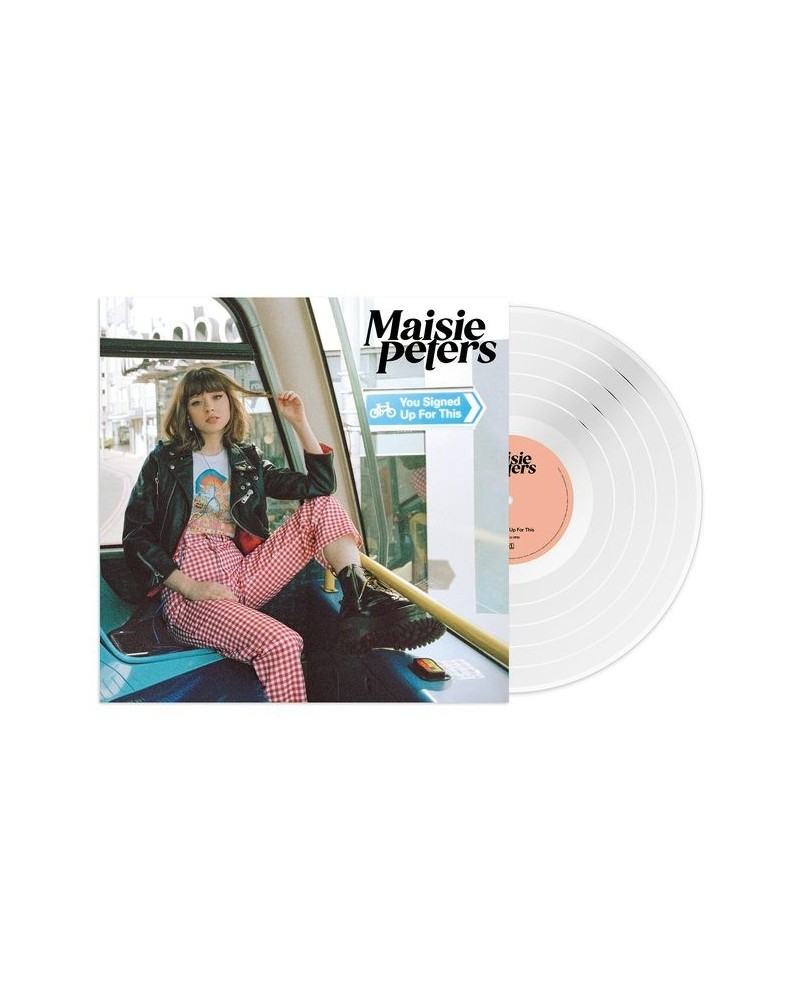 Maisie Peters YOU SIGNED UP FOR THIS (WHITE VINYL) Vinyl Record $9.67 Vinyl