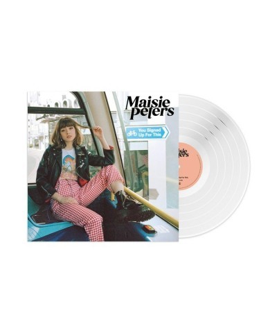 Maisie Peters YOU SIGNED UP FOR THIS (WHITE VINYL) Vinyl Record $9.67 Vinyl