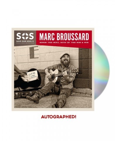 Marc Broussard S.O.S. II: Save Our Soul: Soul on a Mission Signed CD - Featuring "Cry To Me" $14.36 CD