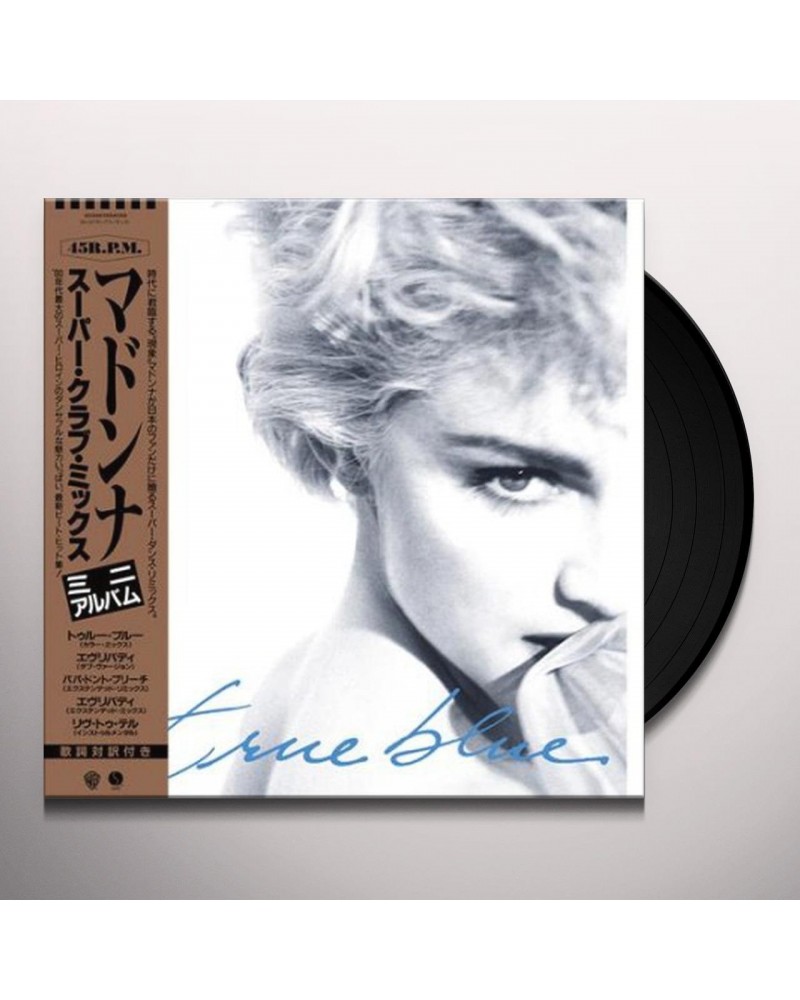 Madonna True Blue (Super Club Mix)(Blue) Vinyl Record $5.11 Vinyl