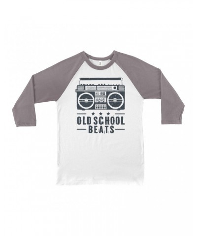 Music Life 3/4 Sleeve Baseball Tee | Old School Beats Shirt $9.01 Shirts