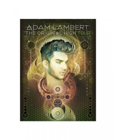 Adam Lambert ORIGINAL HIGH TOUR 3-D LENTICULAR POSTER $8.22 Decor