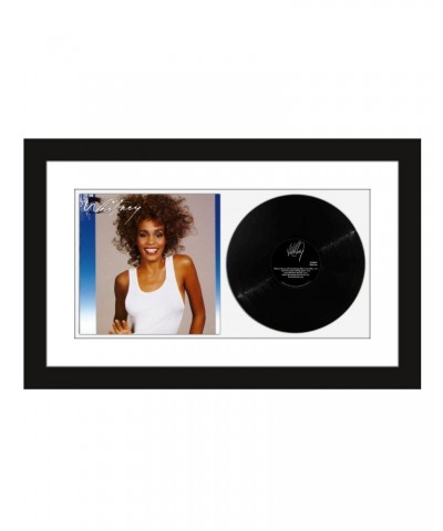 Whitney Houston Whitney Matted and Framed Album Cover with Vinyl $21.78 Vinyl