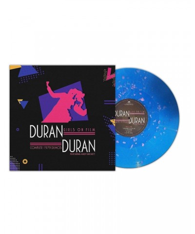 Duran Duran Girls On Film - Complete 1979 Demos (Splatter Blue W/ Pink) Vinyl Record $6.57 Vinyl