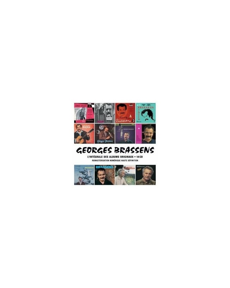 Georges Brassens L'INTEGRALE DES ALBUMS STUDIO CD $3.72 CD