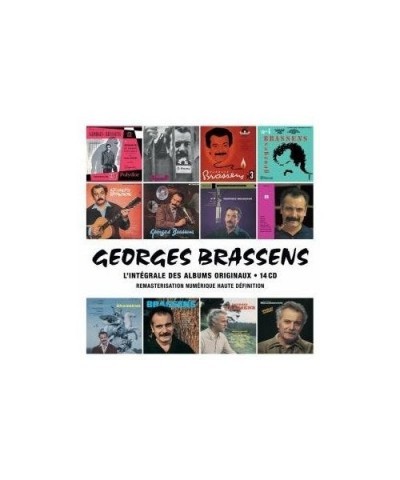 Georges Brassens L'INTEGRALE DES ALBUMS STUDIO CD $3.72 CD