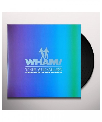 Wham! SINGLES: ECHOES FROM THE EDGE OF HEAVEN (BLUE VINYL/2LP) Vinyl Record $6.80 Vinyl