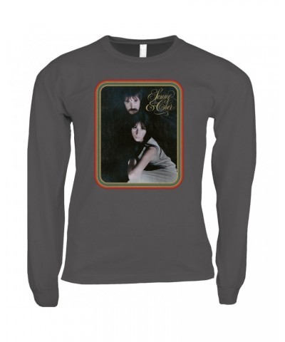 Sonny & Cher Long Sleeve Shirt | The Two Of Us Retro Fame And Logo Shirt $7.91 Shirts