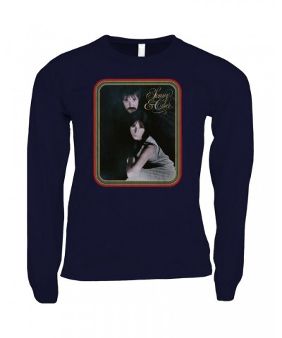 Sonny & Cher Long Sleeve Shirt | The Two Of Us Retro Fame And Logo Shirt $7.91 Shirts