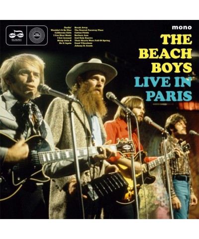 The Beach Boys Live In Paris 1969 Vinyl Record $5.35 Vinyl