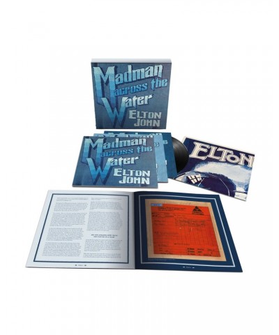 Elton John Madman Across The Water 50th Anniversary Super Deluxe Edition 4LP Box Set $19.73 Vinyl