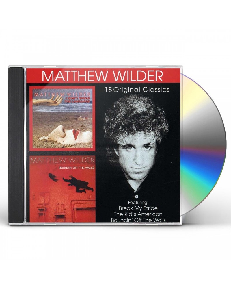 Matthew Wilder I DON'T SPEAK THE LANGUAGE / BOUNCIN OFF THE WALLS CD $16.84 CD