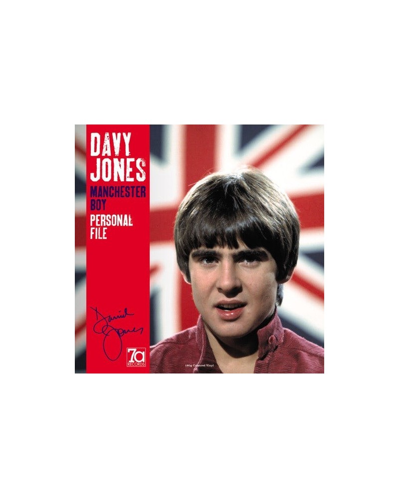 Davy Jones MANCHESTER BOY: PERSONAL FILE Vinyl Record $7.76 Vinyl