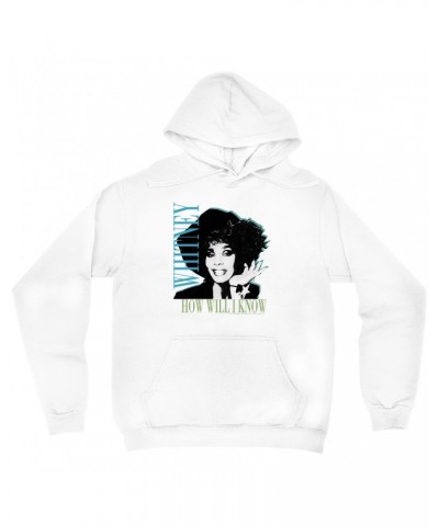 Whitney Houston Hoodie | How Will I Know Negative Design Hoodie $7.19 Sweatshirts