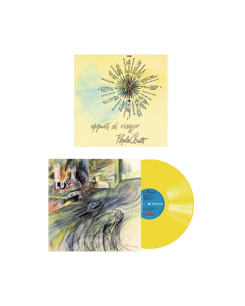 Paolo Conte APPUNTI DI VIAGGIO Limited Edition (Yellow Vinyl) $14.87 Vinyl