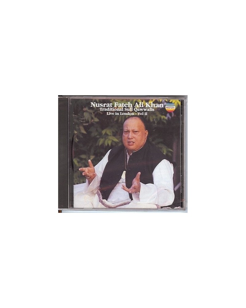 Nusrat Fateh Ali Khan LIVE IN LONDON 4 CD $4.30 CD