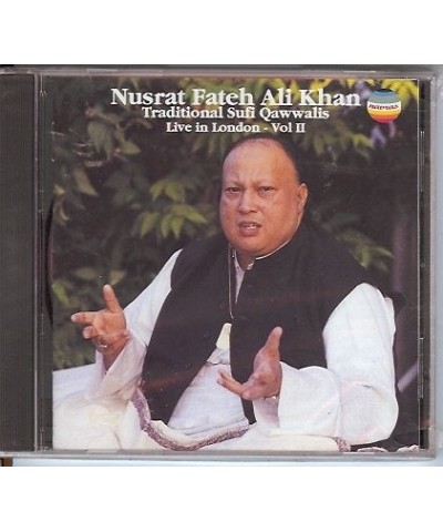 Nusrat Fateh Ali Khan LIVE IN LONDON 4 CD $4.30 CD