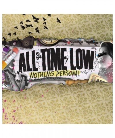 All Time Low Nothing Personal Vinyl Record $4.86 Vinyl