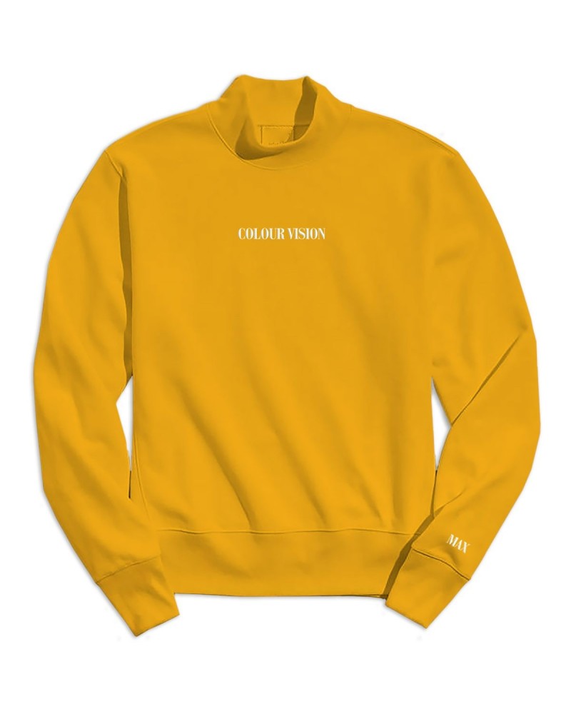 MAX COLOUR VISION MOCK NECK SWEATSHIRT (LIMITED EDITION) $5.04 Sweatshirts