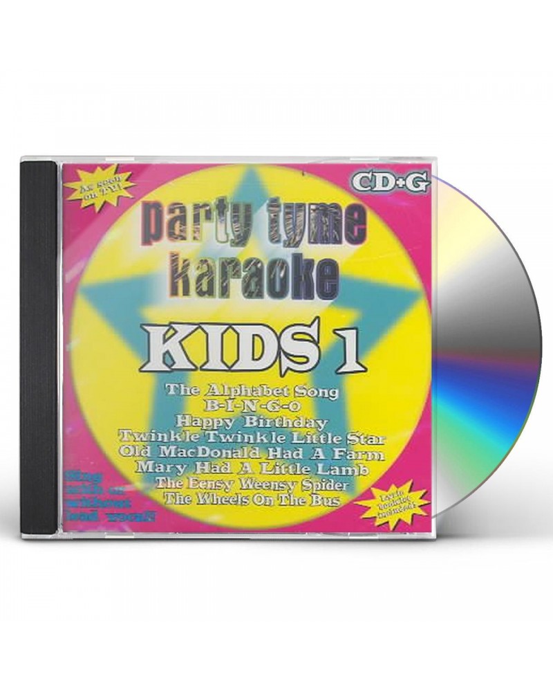 Party Tyme Karaoke Kids 1 (8+8-song CD+G) CD $13.64 CD