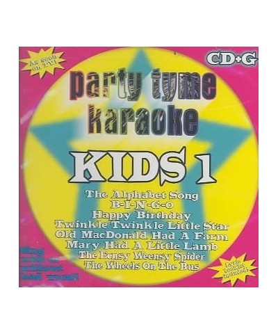 Party Tyme Karaoke Kids 1 (8+8-song CD+G) CD $13.64 CD