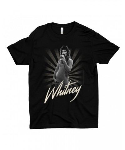 Whitney Houston T-Shirt | Whitney Live Concert Shot By Patrick Harbron Shirt $6.80 Shirts