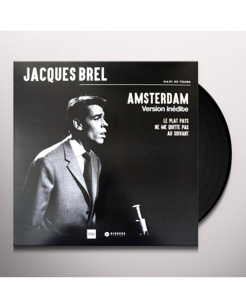 Jacques Brel AMSTERDAM Vinyl Record $14.70 Vinyl