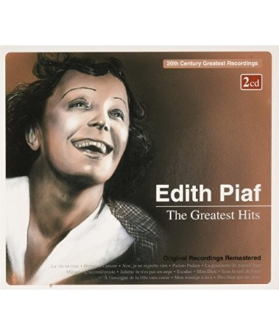 Édith Piaf GREATEST HITS 20TH CENTURY GREATEST RECORDINGS CD $8.65 CD