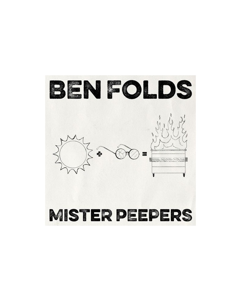 Ben Folds Mister Peepers Vinyl Record $10.79 Vinyl