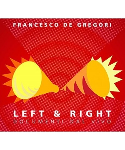 Francesco De Gregori LEFT & RIGHT CD $10.71 CD