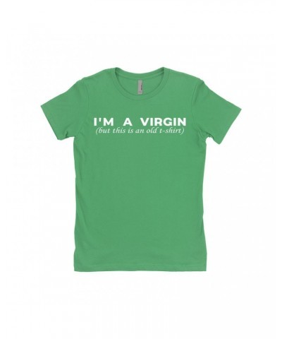 Britney Spears Ladies' Boyfriend T-Shirt | I'm A Virgin Worn By Shirt $10.91 Shirts