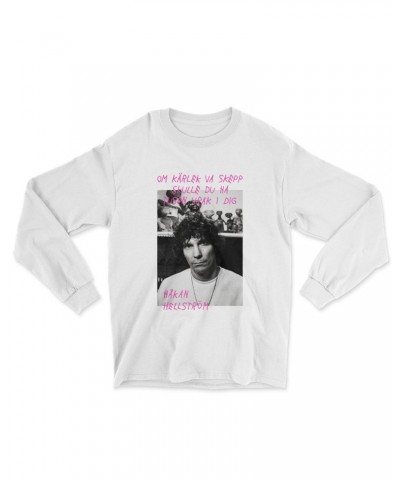 Håkan Hellström Om kärlek va skepp Longsleeve Limited (Vit) $8.60 Shirts