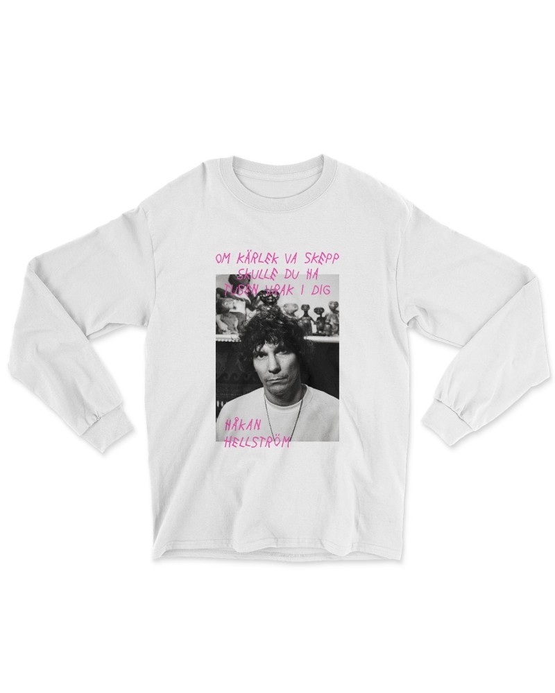 Håkan Hellström Om kärlek va skepp Longsleeve Limited (Vit) $8.60 Shirts