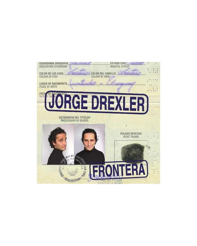 Jorge Drexler Frontera Vinyl Record $8.60 Vinyl