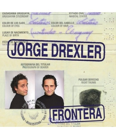 Jorge Drexler Frontera Vinyl Record $8.60 Vinyl