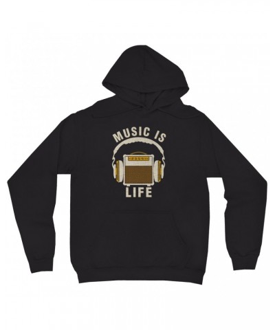 Music Life Hoodie | Music Amps Life Hoodie $4.79 Sweatshirts